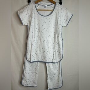 Lake Snowflake Pima Cotton Pajamas Size XS